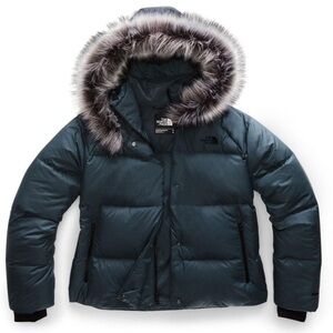 EUC NORTH FACE CROP PUFFER